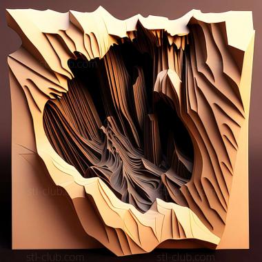 3D model Uriels Chasm (STL)